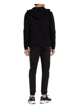 Boss Saggy Hoodie Herren, Schwarz