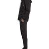 Boss Saggy Sweatjacke Herren, Schwarz