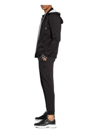 Boss Saggy Sweatjacke Herren, Schwarz
