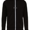 Boss Saggy Sweatjacke Herren, Schwarz