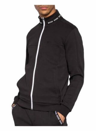 Boss Skaz Sweatjacke Herren, Schwarz