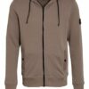 Boss Sweatjacke Zounds braun