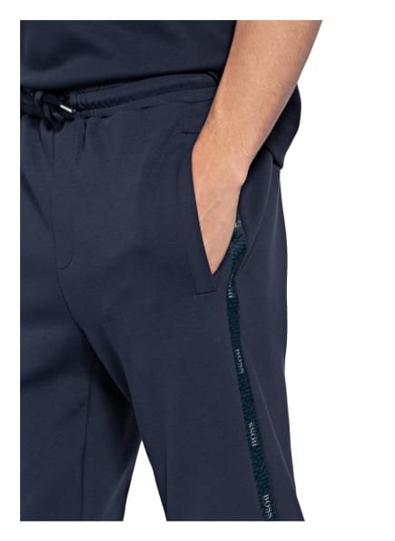 Boss Sweatpants Hadiko 2 Mit Galonstreifen blau Boss Sweatpants Hadiko 2 Mit Galonstreifen blau