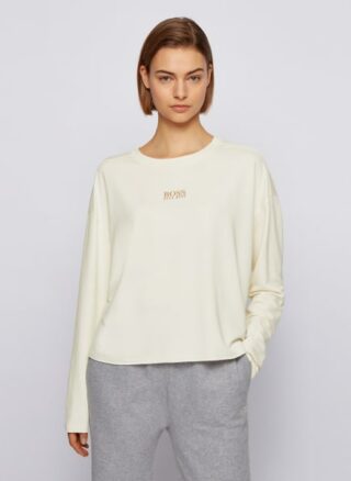 Boss Sweatshirt C Elina Active weiss