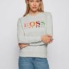 Boss Sweatshirt C elaboss1 Ecom silber