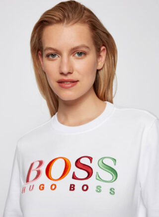 Boss Sweatshirt C elaboss1 Ecom weiss