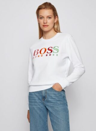 Boss Sweatshirt C elaboss1 Ecom weiss
