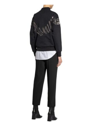 Boss Sweatshirt Ezebra schwarz