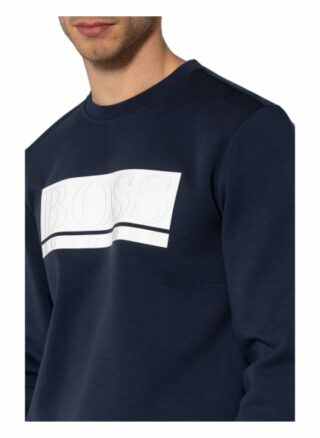Boss Salbo Longsleeve Herren, Blau