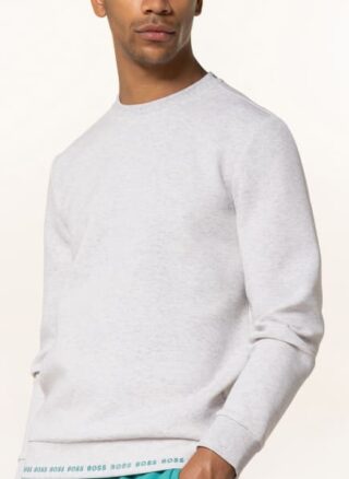 Boss Salbo Sweatshirt Herren, Grau