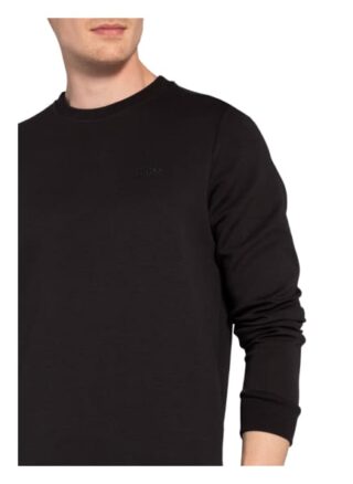 Boss Salbo Sweatshirt Herren, Schwarz