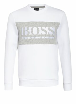 Boss Sweatshirt Salbo weiss