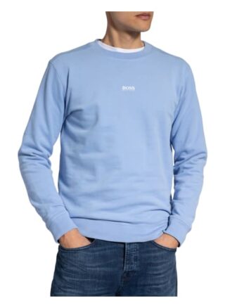 Boss Weevo Sweatshirt Herren, Blau