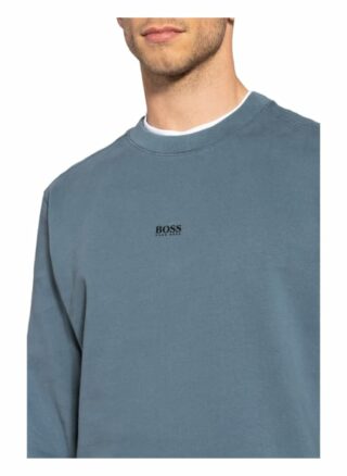 Boss Weevo Sweatshirt Herren, Blau