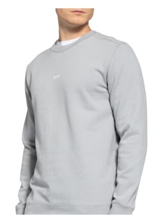 Boss Weevo Sweatshirt Herren, Grau