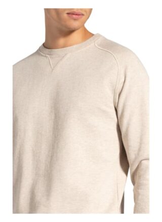 Boss Weseed Sweatshirt Herren, Beige