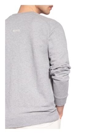 Boss Weseed Sweatshirt Herren, Grau