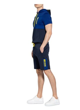 Boss Sweatshorts Headlo blau