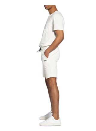 Boss Skeevito Sweatshorts Herren, Weiß
