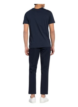 Boss Curved T-Shirt Herren, Blau