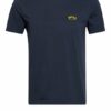 Boss Curved T-Shirt Herren, Blau