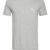 Boss Curved T-Shirt Herren, Grau