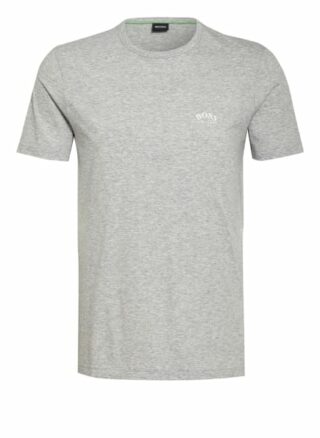 Boss Curved T-Shirt Herren, Grau