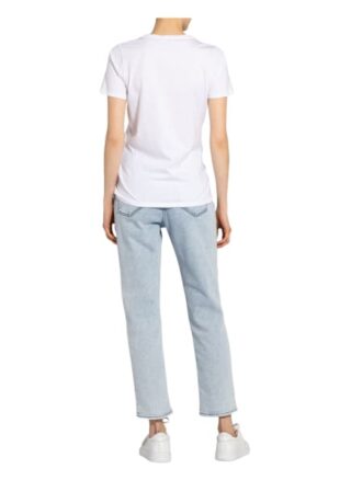 Boss Elogo T-Shirts Damen, Weiß
