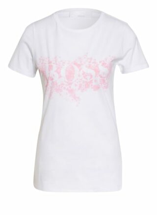 Boss Elogo T-Shirts Damen, Weiß