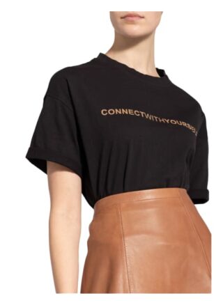Boss Evina T-Shirts Damen, Schwarz