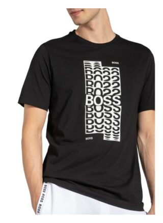 Boss Tee T-Shirt Herren, Schwarz