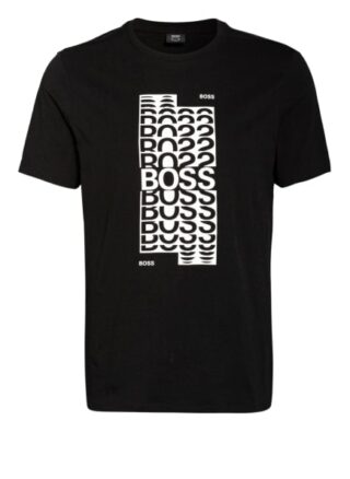 Boss Tee T-Shirt Herren, Schwarz