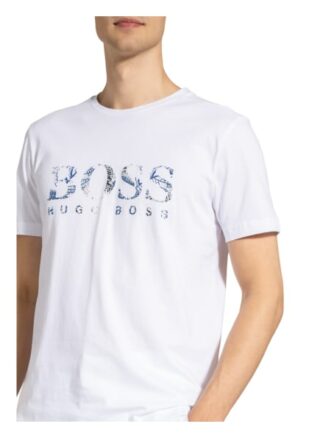 Boss Tee T-Shirt Herren, Weiß