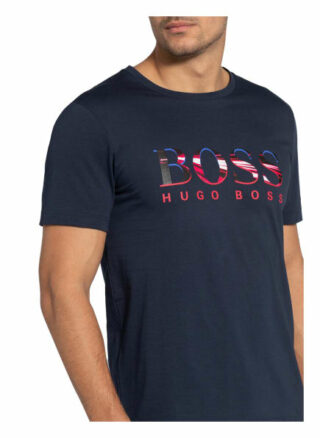 Boss T-Shirt Herren, Blau
