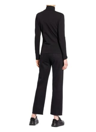 Boviva Rollkragenshirt schwarz