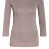 Boviva Shirt Mit 3/4-Arm beige