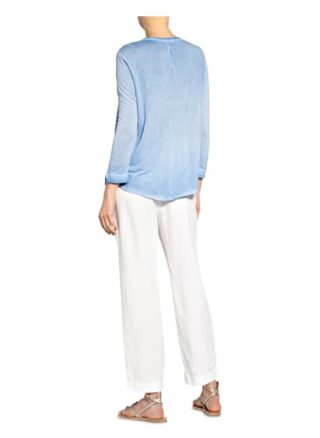 Brax Blusenshirt Clarissa Mit 3/4-Arm blau