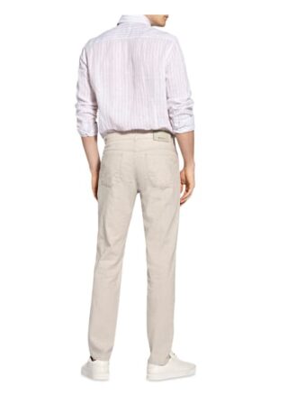 Brax Hose Cooper Fa Mit Leinen Regular Fit beige