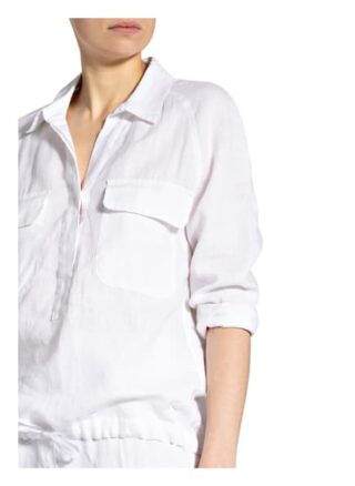 Brax Leinenbluse Valina weiss