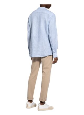 BRAX Lars Leinenhemd Herren, Blau