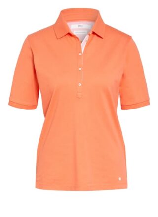 Brax Piqué-Poloshirt Cleo orange