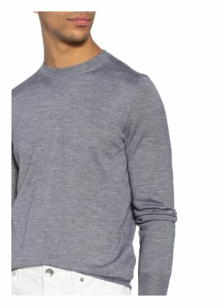 Brioni Cashmere-Pullover Mit Seide grau