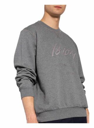 Brioni Sweatshirt grau