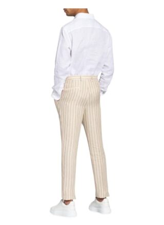 Brunello Cucinelli Anzughose Slim Fit Aus Leinen weiss