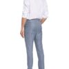 Brunello Cucinelli Anzughose Slim Fit Mit Leinen blau