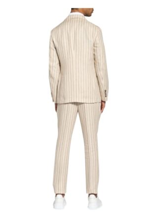 Brunello Cucinelli Anzugsakko Extra Slim Fit Aus Leinen weiss
