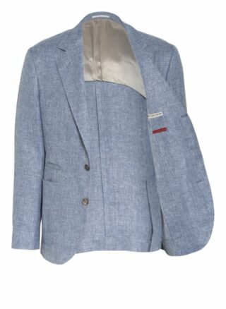 Brunello Cucinelli Anzugsakko Extra Slim Fit Mit Leinen blau
