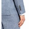 Brunello Cucinelli Anzugsakko Extra Slim Fit Mit Leinen blau