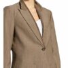 Brunello Cucinelli Blazer Mit Leinen braun