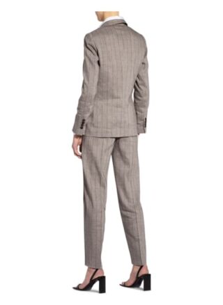 Brunello Cucinelli Blazer Mit Leinen grau